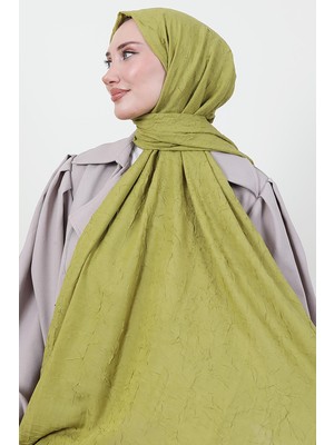 Bambu Kraş Şal Yağ Yeşil