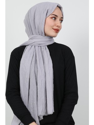 Bambu Kraş Şal Gri