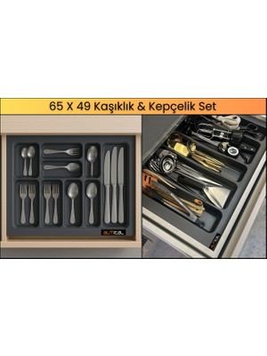 65x49 Kaşıklık ve Kepçelik 2'li Set (Ücretsiz Kesim)