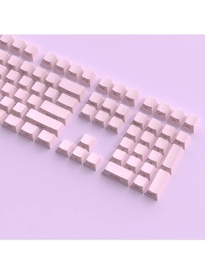 Silabor 131 Tuş Keycaps Abs Tuş Takımı Yan Tuş Harf Mekanik Klavye Keycaps