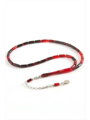 Bijuteri Net Kapsül Plastik Tesbih 4*10  mm