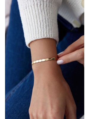 Yavuz Kuyumculuk 14 Ayar Altın Külçe Bileklik