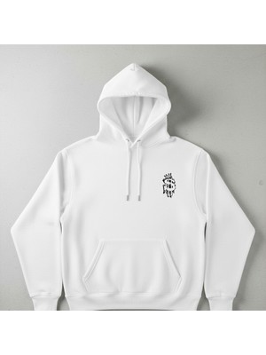 Style Baskı Dolar Amblemli Hoodie