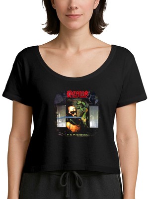Z zepplin Kreator Renewal Siyah Kadın Tişört
