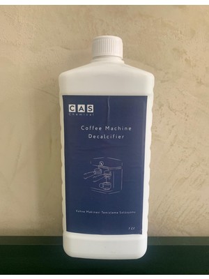 CAS Ev Tipi Kahve Makinesi Kireç Çözücü 1 L – Delonghi / Philips / Siemens Uyumlu
