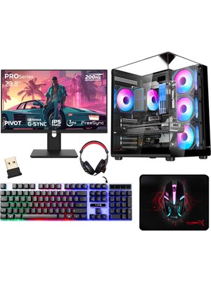 Turbox TX8390 I7 8700 16GB Ddr4 512GB Nvme RTX3050 23.8 200Hz Oyuncu Masaüstü Sistem Tavsiyesi