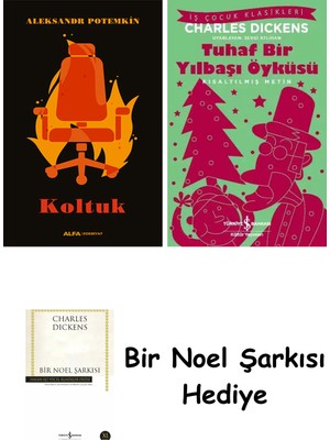 Alfa Yayınları Koltuk + Tuhaf Bir Yılbaşı Öyküsü + Bir Noel Şarkısı
