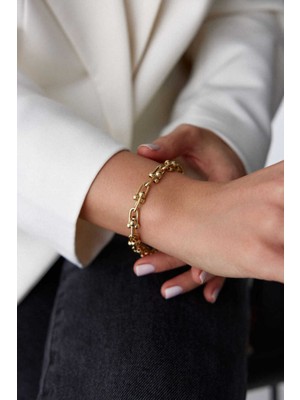 Yavuz Kuyumculuk 14 Ayar Altın Mariner Bileklik