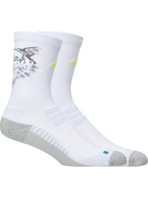 Asics Performance Run Sock Crew Unisex Grey Blue/White Koşu Çorabı 3013A976-404