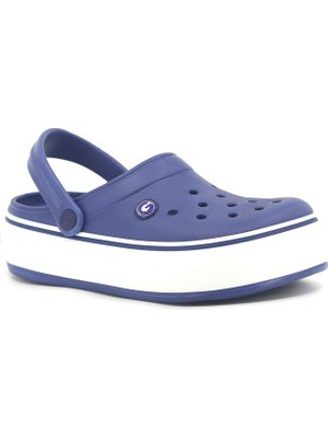 Soylu Zenne 812G Gabi Kutulu Sargılı Cross Terlik Lacivert