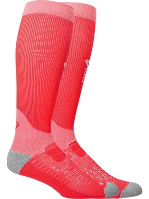 Asics Performance Run Compression Sock Unisex Kırmızı Koşu Çorabı 3013A990-602