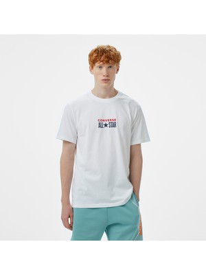 Converse Erkek Beyaz T-Shirt