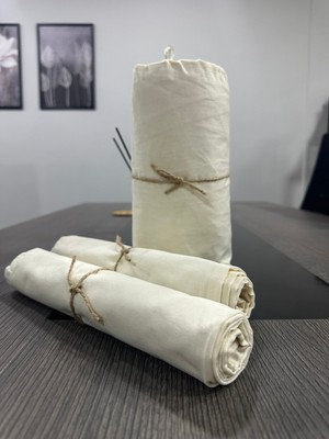 Dafne Moda Çarşaf Seti Tek Kişilik Krem