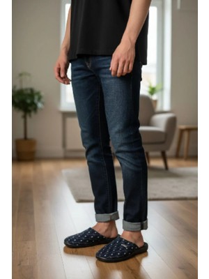 Gezer Erkek Yumuşak Sessiz Taban Ev Terlik