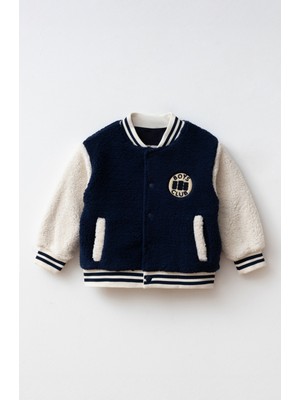 Haribo Çocuk Polar Kolej Ceketi Lacivert P104