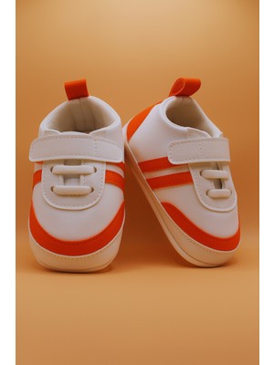 Bantlı Erkek Spor Bebek Ayakkabısı