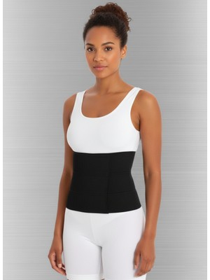 Beratex 3 Panelli Abdominal Binder Kompresyon Abdominoplasti Korsesi – Karın Korsesi - 22,5 cm