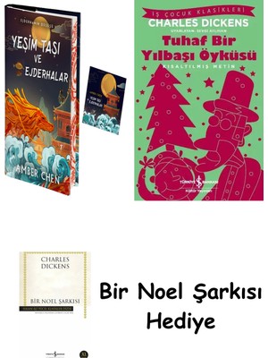Artemis Yayınları Yeşim Taşı ve Ejderhalar (Ciltli) + Tuhaf Bir Yılbaşı Öyküsü + Bir Noel Şarkısı