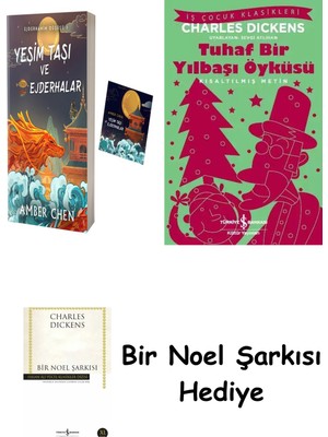 Artemis Yayınları Yeşim Taşı ve Ejderhalar + Tuhaf Bir Yılbaşı Öyküsü + Bir Noel Şarkısı