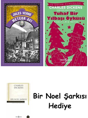 Alfa Yayınları Meteor Avı + Tuhaf Bir Yılbaşı Öyküsü + Bir Noel Şarkısı
