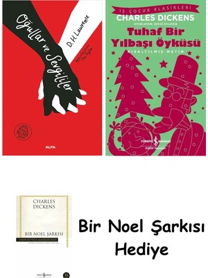 Alfa Yayınları Oğullar ve Sevgililer (Ciltli) + Tuhaf Bir Yılbaşı Öyküsü + Bir Noel Şarkısı