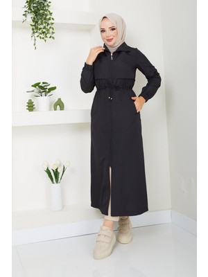 Günay Karaca Ahval kadın Trençkot Tesettür  ilk Bahar,sonbahar ve Yaz Ayları Için 2197