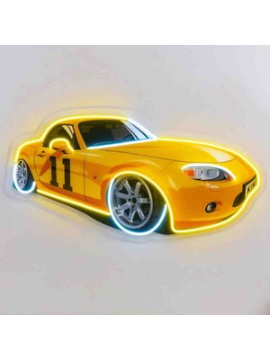 Kamer Neon LED Işıklı Pop Art Sanatsal Tablo