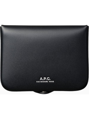 A.p.c Josh Unisex Lüks Bitkisel Deri Bozuk Para Kesesi