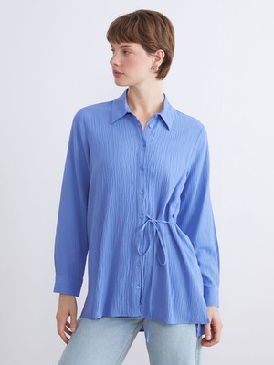 Lc Waikiki Yeni Sezon Dokulu Kadın Gömlek Tunik