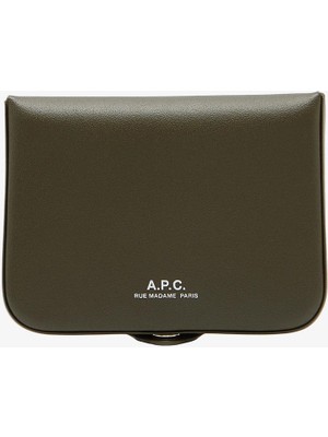 A.p.c Josh Unisex Lüks Bitkisel Deri Bozuk Para Kesesi