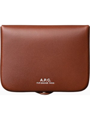 A.p.c Josh Unisex Lüks Bitkisel Deri Bozuk Para Kesesi