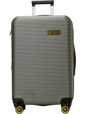 Lumberjack Barselona -B Abs 5pr Haki Unisex Büyük Boy Valiz