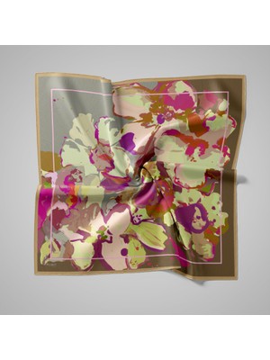 Piramit Naturel Eşarp | Çerçeve