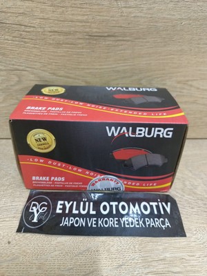 Walburg WDB464 45022-SMG-E50 45022-SMG-E00 Fren Balata On Ikazlı Honda Cıvıc Vııı 1.4 2005-2012 / Cıvıc Vııı 1.8 2005-2012 / Cıvıc Vıı 1.8 I-Vtec 2000-2006 / Cıvıc Vıı 2.0 I-Vtec 2000-2006