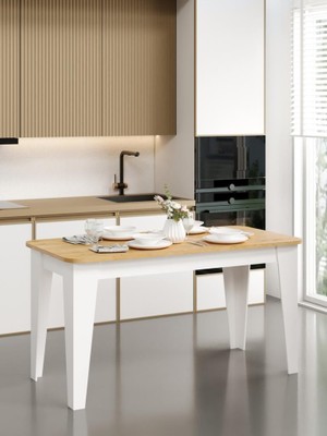 Kuzey Life Kuzeylife Venezia Yemek Masası Safir Meşe