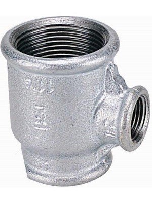 Atusa 3/4-3/4-1/2 Galvaniz Inegal Te