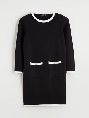 Lc Waikiki Yeni Sezon Bisiklet Yaka Triko Elbise