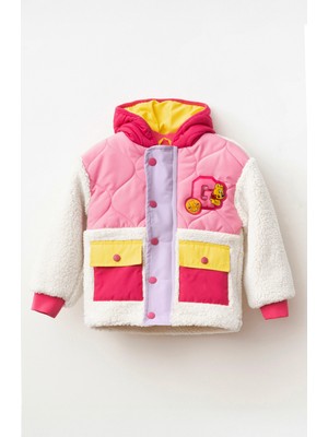 Haribo Kız Çocuk Polar Mont Pembe P415