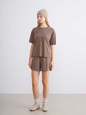 Lc Waikiki Yeni Sezon Beli Lastikli Kadın Şort