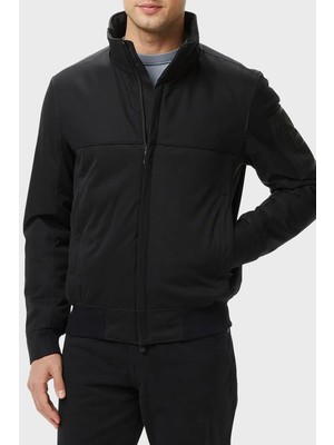 Boss Regular Fit Dik Yaka Fermuarlı Logolu Mont Erkek Mont 50547739 001
