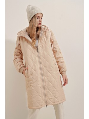 Bigdart 5130 Salaş Şişme Mont - Vizon