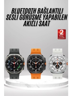 Ceylan Adam Akıllı Saat Amoled Ekran Bluetooth Bağlantılı Sağlık Takibi Gps Uyumlu