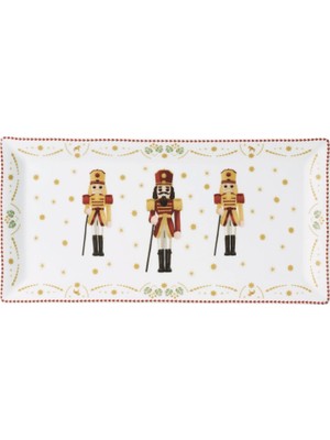 Hutschenreuther Dikdörtgen Servis 36 cm Christmas Love-Tekli