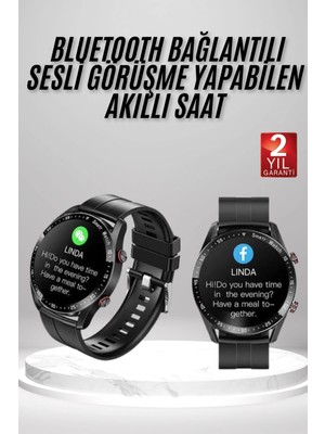 Ceylan Adam Yeni Model Akıllı Saat Gps Uyumlu Uyku ve Sağlık Takibi Sesli Görüşme