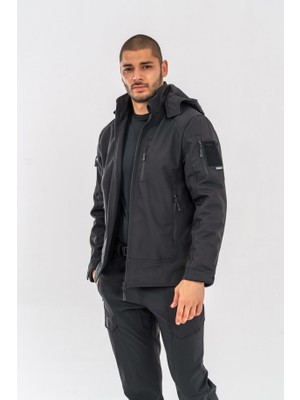 Komando Pazarı Combat Tactical Outdoor Taktik Su ve Rüzgâr Geçirmez Softjell Mont Motorcu Montu - 305C