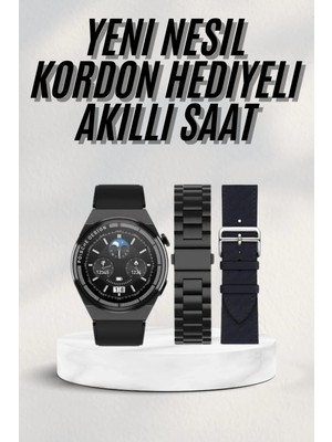 Ceylan Adam En Çok Tercih Edilen Akıllı Saat Amoled Ekran Nabız Sensörü Gps Uyumlu Adımsayar