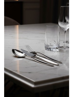 Bernardo Pearl 18 Parça Çatal Kaşık Bıçak Seti (6 Kişilik)