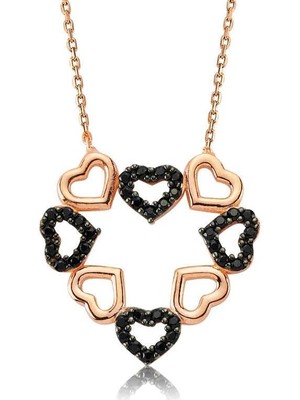 Gumush Hk Gümüş Kadın Kolye Kalpli Aşk |Gümüş Takı Hediyelik Ürünler