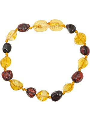 Gumush Hk Bebek Kehribar Bileklik Damla |Gümüş Takı Hediyelik Ürünler