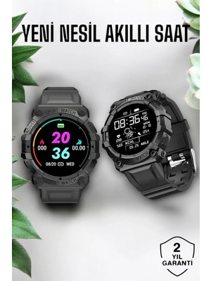 Ceylan Adam Bluetooth 5.0 Destekli Çok Fonksiyonlu Yeni Nesil Akıllı Saat